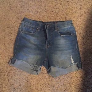 Grace & Lace Jean Shorts